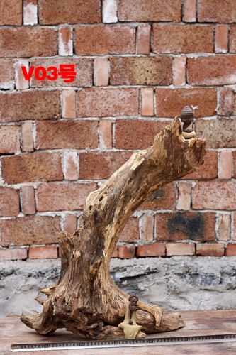 朽木树根雕刻方法