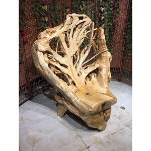 树根雕椅子